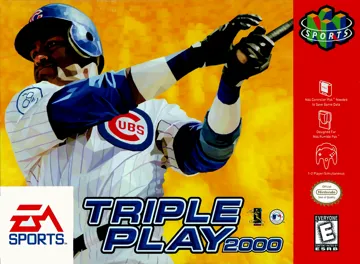 Triple Play 2000 (USA) box cover front